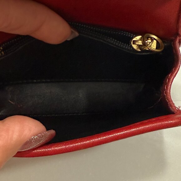 Vintage Coach Red Multifunction Purse Wallet 7219 - Picture 13 of 13